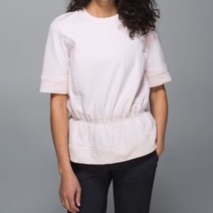 Lulu Lemon Peplum Pullover